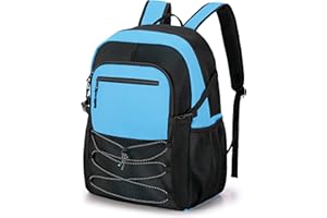 Fasrom Borsa da spiaggia in rete Zaino con tasca per oggetti bagnati Grande borsa da spiaggia con cerniera per nuoto, viaggi e palestra