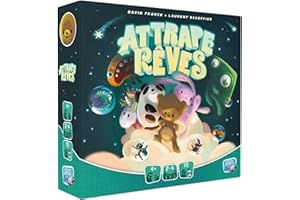 SPACE COWBOYS Amodee - Attrape REVES – Jeu de Société Enfant dès 4 Ans – As d’Or 2020 Jeu Enfant - Développe Sens de l'Observation & Imagination – Variante dès 3 Ans – 2 à 4 Joueurs – 15 Min - Space Cowboy