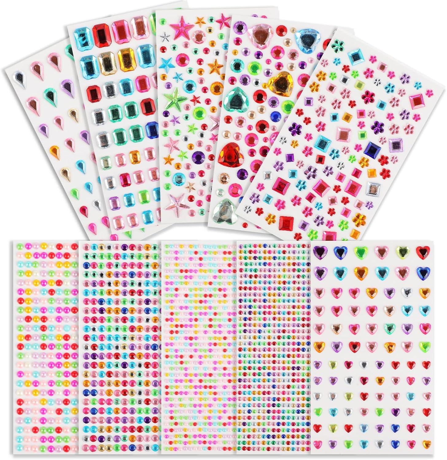 Avis d'Expert & Test Approfondi : 3500 stuks zelfklevende glitter steentjes kle (Sélection)