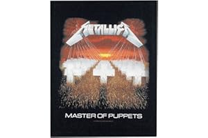 METALLICA Rocks-off Master of Puppets Backpatch