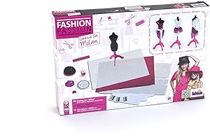 Klein Theo 7909 - Kit De Costura Milano con Material, Instrucciones Y Patrón De Corte, Juguete