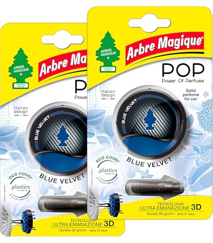 Arbre Magique Pop Deodorante Auto - Profumo Vaniglia, Durata 30 Giorni, Confezione Da 3 Pezzi - Foto 5