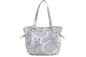 Vera Bradley Women's Cotton Glenna Satchel Purse Handbag