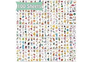 Leesgel 1150+ Tatuajes Temporales Niños, 100 Hojas Mixto Tatuajes Niños para Regalos Cumpleaños Niños Colegio, Juguetes Relleno Piñata Infantiles Fiesta Cumpleaños