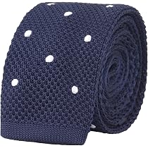 Cravate Homme Classique à Pois - Largeur 8 Cm, Longueur 148 Cm - Polyester - Pour Costume, Mariage, Bureau - 10