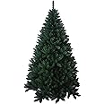 Albero Di Natale Frosty Green 210cm - Super Folto E Realistico | PVC Ignifugo Con Base - Foto 13