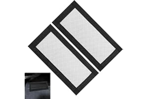 BOULESENM 2 Pièces Grille d'Aération pour Tesla Model y & Model 3,Grille Aeration,Housses de Grille d'aération pour Dessous de siège de Voiture,Cache de Ventilation Flux d'air sous Le Siège