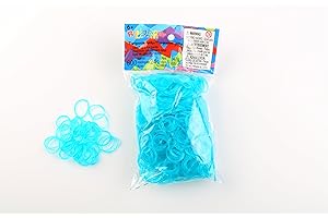 Rainbow Loom Turqoise Jelly Bands