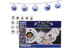 PALADONE Disney - Encanto Luces de Cuerda con Pegatinas