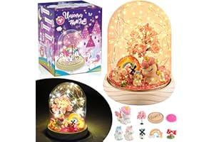 Gralal Cadeau Fille 4 5 6 7-10 Ans,Activité Manuelle Enfant 4-10 Ans Licorne Jouet Bricolage Enfant Cadeaux Licorne pour 4-10 Ans Filles Enfants Jouet Fille 4 5 6 7 8 Ans Cadeau Noel Enfant
