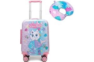 HTgroce Maleta de Viaje Infantil para Cabina - Set de Maletas Ligeras