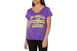 Unk NBA Camiseta de Manga Corta con Cuello en V para Mujer S/S Co-Ed NBA