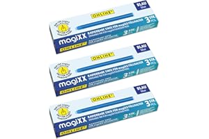 ‎ONLINE Online magiXX 9x radierbare Tintenpatronen für magiXX Tintenpatronen-Füllhalter I Vorteilspack Nachfüll-Patronen königsblau I erasable Fountain Pen I radierbare Tinte