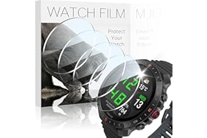 AIDOWU 4-Stück Glas Schutzfolie Kompatibel mit POLAR Grit X2 Pro Displayschutz HD Klar Kratzfestigkeit 9H Gehärtetem Glas Displayschutzfolie für POLAR Grit X2 Pro Schutz,Präziser Abdeckung