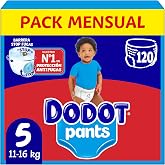Dodot Diaper-Baby Activity Size 5 (11-17 kg), 120 Diapers | 360&deg; adjustment helps prevent leaks, extra soft and easy to put o