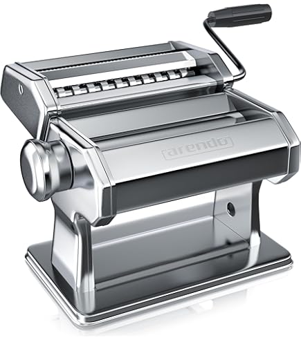 Machine à Pâtes 2pièces, Acier Inoxydable,argentée,comprenant Un Coupe Pates Et Une Manivelle Elle Peut Etre Utilisee Pour Faire Des Pates Italiennes 99068212