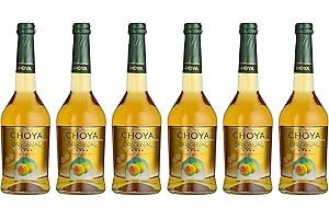 ‎CHOYA Choya Original japanischer Pflaumenwein (Weinhaltiges Getränk, Ume Frucht, fruchtig, süß, 10% vol.) 6er Pack (6 x 0,5 l)