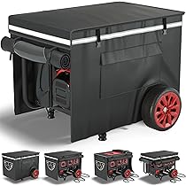 Copertura Per Generatore In Tessuto Oxford 420D - Impermeabile, UV, Portatile, Con Ventilazione - Foto 8