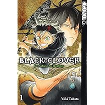 BGS 漫画鑑定 9.0 BLACK CLOVER Vol.1 初版 1st 帯 Black Clover 01: Der Schwur des Jünglings : Tabata, Yuki