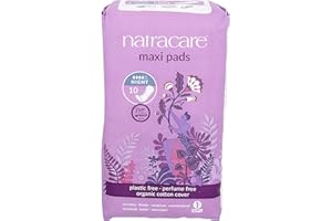 Natracare Natural Maxi Pads Night-time x 10