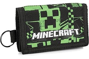 FRANCO COSIMO PANINI Minecraft Cartera, Verde, Talla única, juguetón