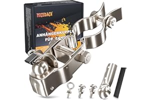 NICEDACK Attache Remorque Vélo, Attache pour Velo, Adaptateur Remorque Velo, Attelage pour Remorque de Vélo, Système de Remorquage Velo Compatible avec Les Tiges de Selle de Vélo Courantes