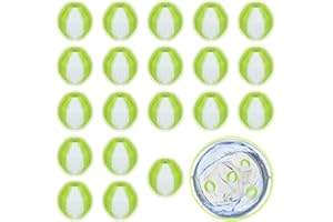 20Pcs Tierhaarentferner Waschmaschine BOZILY 2023 Wiederverwendbar Fusselbälle Waschmaschine Fusselball für Waschmaschine Haarfänger Waschmaschine Haarentferner Tierhaare Haarfänger für Wäsche(Grün)