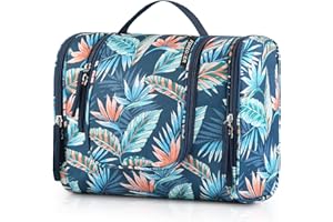 FOREGOER Trousse de Toilette Voyage Grande Sac de Toilette cosmétiques à Suspendre Vanity Femme