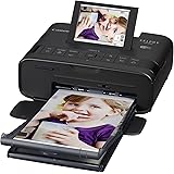 Canon SELPHY CP1300 mobiler Fotodrucker (Druck bis Postkartengröße 10x15cm, WLAN, kabellos, Thermosublimation, Canon SELPHY A