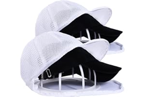 Baseball Cap Hat Washer for Washing Machine, 2 Pack ULG Cleaner Caps, Organizer/Cap Dishwasher, Rack Holder