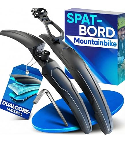 SR Suntour Fender-2220590925 Garde-Boue Mixte Adulte, Noir, Taille Unique - Protection Efficace Pour Vélo
