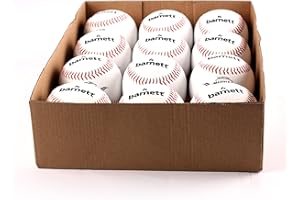 ‎BARNETT BARNETT TS-1 Baseball Ball Training Baseball, Grösse 9"(inch), Farbe weiß, 12 Stück (1 Dutzend)