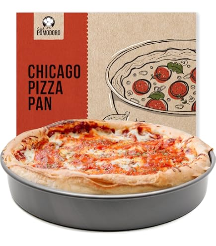 LloydPans Pizzablech Im Sizilianischen Stil – 30,5x45,7x3,8 Cm, PSTK-Beschichtung, Aus Aluminium