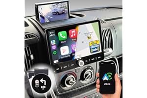 DYNAVIN Radio samochodowe z systemem Android do FIAT Ducato Citroën Jumper II Peugeot Boxer II: 10,1 cala radio z bezprzewodowym Carplay i Android Auto | wyświetlacz Head-up | w zestawie DAB+; D9-DCX