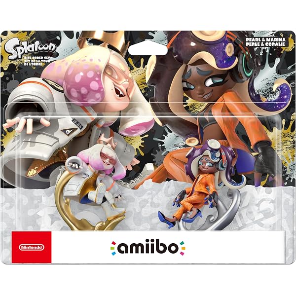 Splatoon Deep Cut Amiibo Set (Shiver, Frye, & Big Man) Triple