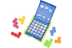 Educational Insights Kanoodle Jr. gra logiczna wzmacniająca mózg, łamigłówka dla dzieci, puzzle 2D i 3D, prezent dla dzieci w wieku od 4 do 7 lat