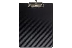 Klemmbrett MAULflexx, Trwały Tablet do Pisania A4, Chowana Pętla do Zawieszania. Schreibplatte Black