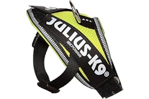 Julius-K9, Arnés IDC Powair, Tamaño: 2XS / Baby 2, Neón