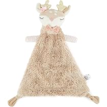 Doudou Biche Ella – Hochet En Peluche – Jouet Sensoriel 12 Cm – BIECO – Dès 9 Mois – Animaux De La Forêt