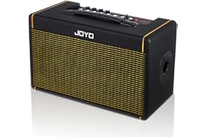 JOYO 40W Guitar Amp for Acoustic Guitar Built-in Bluetooth and Battery with Reverb Chorus Delay Effect for Outdoors and livehouse (AC-40S)