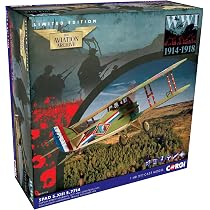 Corgi AA37711 SE5a Biplan RAF No 74Sqn - Modèles d'avions et d'avions moulés sous Pression pour Les 14 Ans et Plus, Modèle réduit détaillé pour collectionneurs d'avions Adultes Corgi AA37711 SE5a Biplan RAF No 74Sqn - Modèles d'avions et d'avions moulés sous Pression pour Les 14 Ans et Plus, Modèle réduit détaillé pour collectionneurs d'avions Adultes