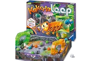 Ravensburger - Kakerlaloop 21123 - Kinderspiel mit elektronischer Kakerlake für Groß und Klein, Familienspiel für 2-4 Spieler, Kinderspiel ab 5 Jahren - Geburtstagsgeschenke