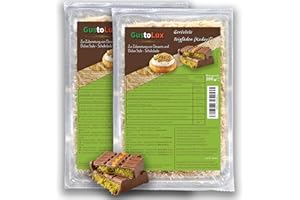 ‎GUSTOLUX 2x200g Kadayif Engelshaar Teigfäden für Dubai Schokolade, Süßigkeiten, Baklava