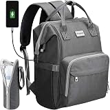 GLAMONIX Zaino Mamma Multifunzione, Fasciatoio Portatile, Mommy Bag  Impermeabile con Tasche Multiple isolanti Bottiglia e Ganci rinforzati per  Passeggino - Grigio : Amazon.it: Prima infanzia