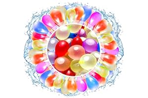 TZPAUG 611 PCS Ballon d'eau Ballons de Bombes à Eau Colorés, Bombes à Eau à Fermeture Automatique, Remplissage Rapide Water Balloon, pour Fête de Piscine d'été en Plein Air dans le Jardin et la Plage