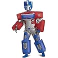 DISGUISE 25593CH Optimus Prime Inflatable Transformers Costume, Cartoon, Blue & Red, Childrens Size