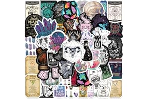 RGBEE Wasserfeste Aufkleber Sticker Set 50 Stücke, Vintage Graffiti Decal Apotheker Aufkleber für Skateboard Laptop Koffer Helm Motorrad Auto Fahrrad Computer