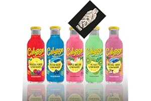 MIXCOMPANY.DE BAR & GLAS Mixcompany Bar & Glas Calypso Lemonade 5er tasting Set - 5 verschiedene Sorten je 473ml inkl.Pfand MEHRWEG