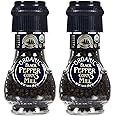 Drogheria & Alimentari All Natural Spice Grinder Black Peppercorns, 1.6 oz, 2 pk