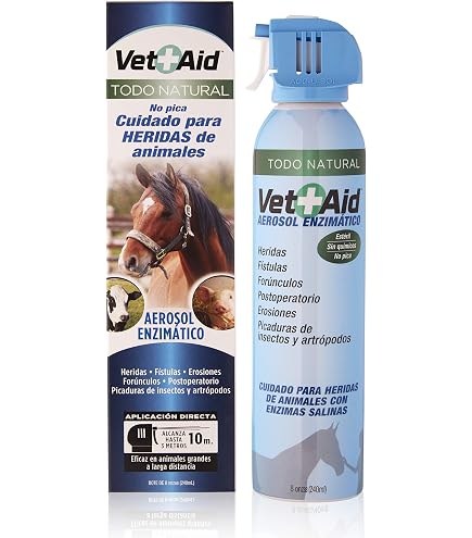 VetAid Spray 120ml - Cicatrizante Y Calmante Para Perros Y Gatos